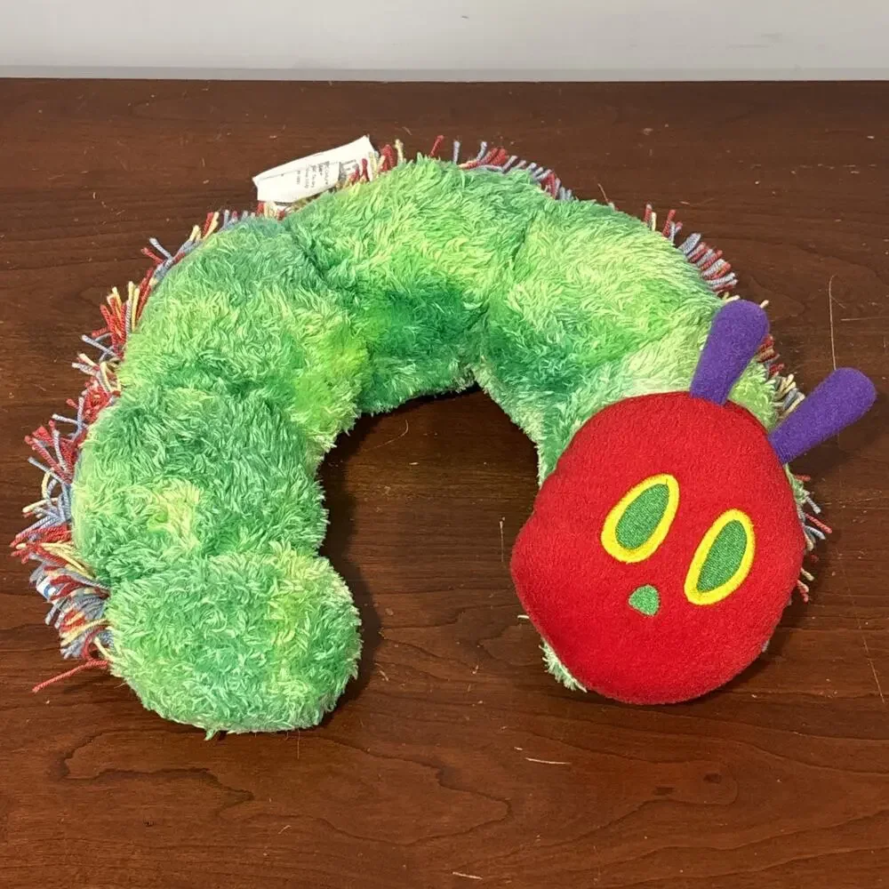 Eric Carle The Very Hungry Caterpillar Plush Stuffed Animal Neck Pillow Youth